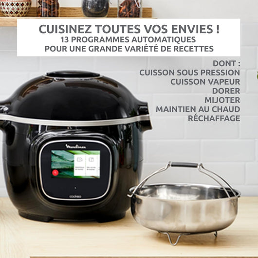 Moulinex Cookeo Touch Wifi Multicuiseur, 6 L