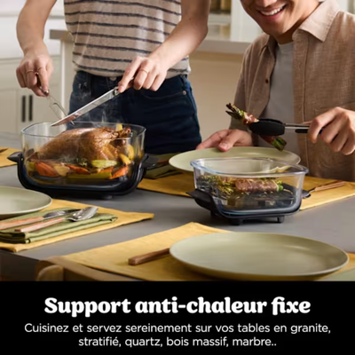 Air Fryer modulaire en verre Ninja CRISPi Cyber Space