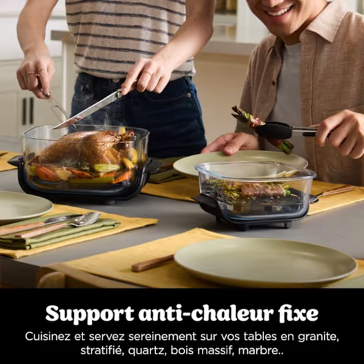 Air Fryer modulaire en verre Ninja CRISPi Cyber Space