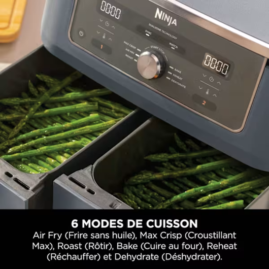 Air fryer Dual Zone MAX 6-en-1 Ninja 9,5 L Cyber Space