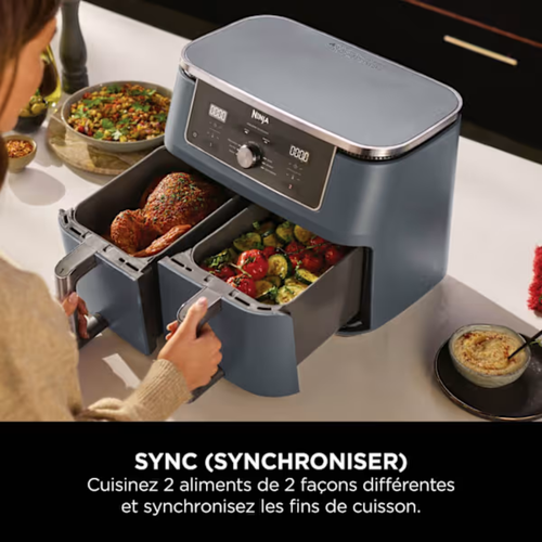 Air fryer Dual Zone MAX 6-en-1 Ninja 9,5 L Cyber Space