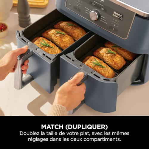 Air fryer Dual Zone MAX 6-en-1 Ninja 9,5 L Cyber Space