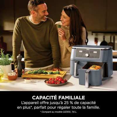 Air fryer Dual Zone MAX 6-en-1 Ninja 9,5 L Cyber Space