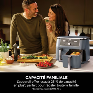Air fryer Dual Zone MAX 6-en-1 Ninja 9,5 L Cyber Space