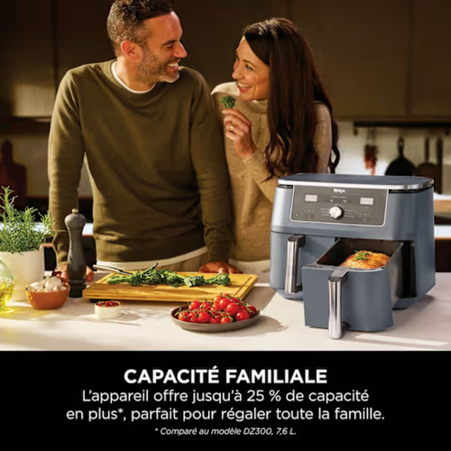 Air fryer Dual Zone MAX 6-en-1 Ninja 9,5 L Cyber Space