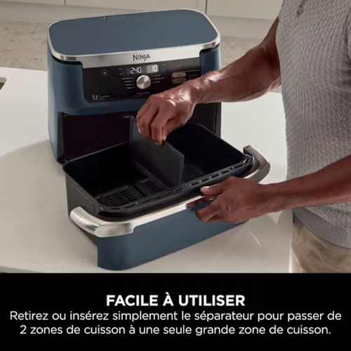 Air Fryer Ninja Foodi FLEX 7-en-1, 10,4 L, Bleu nuit