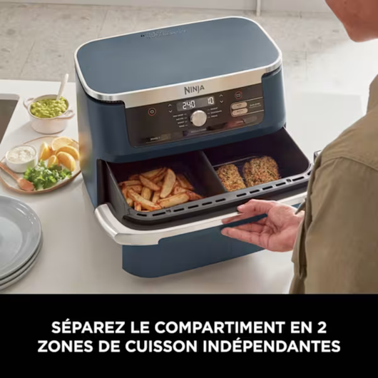 Air Fryer Ninja Foodi FLEX 7-en-1, 10,4 L, Bleu nuit