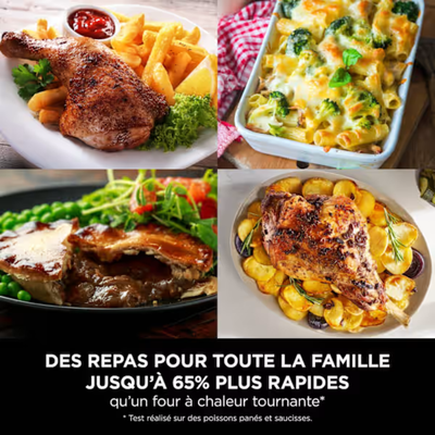 Air Fryer Ninja Foodi FLEX 7-en-1, 10,4 L, Bleu nuit