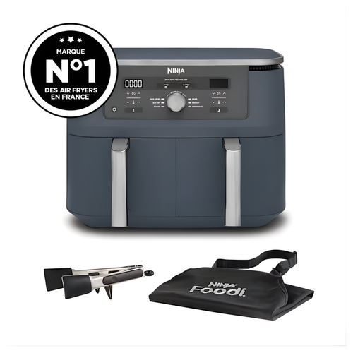 Air fryer Dual Zone MAX 6-en-1 Ninja 9,5 L Cyber Space